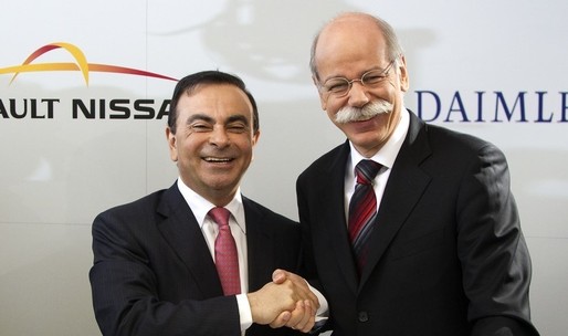 Daimler și Renault - Nissan - Mitsubishi vor să dezvolte împreună baterii și mașini autonome