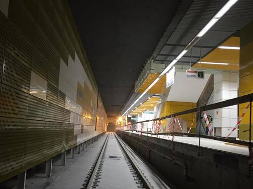 Metroul din Drumul Taberei este gata în proporție de 87%, iar circulația va fi deschisă "începând cu a doua parte 2019"
