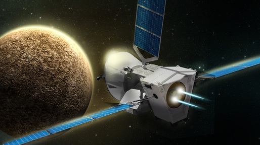 Misiunea spațială BepiColombo a pornit într-o călătorie de șapte ani spre Mercur