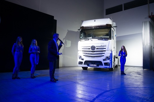 Mercedes-Benz a lansat noul camion Actros pentru companiile din România