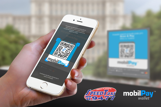 Bucureștenii pot plăti cursa Speed Taxi cu mobilul, prin aplicația mobilPay Wallet