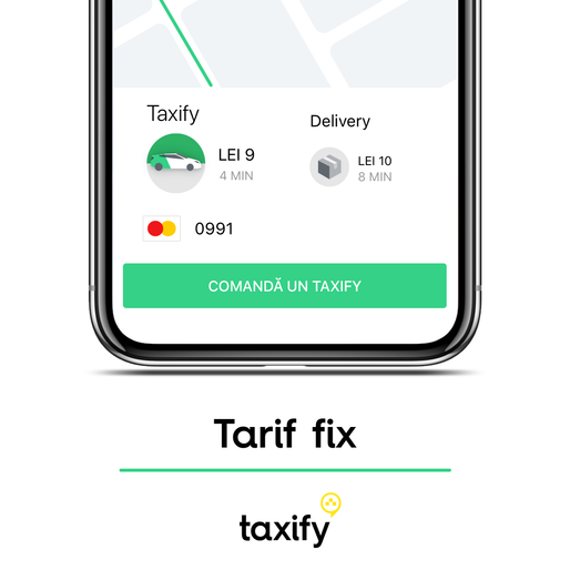 Taxify, concurentul Uber, introduce tariful fix în București. Pasagerii vor ști prețul cursei înainte să cheme o mașină