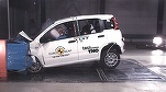 FOTO Dezastru în materie de siguranță auto la testele EuroNCAP: Fiat Panda, zero stele, Jeep Wrangler, 1 stea
