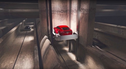 VIDEO Elon Musk a prezentat primul tunel săpat în regiunea Los Angeles pentru transport de mare viteză