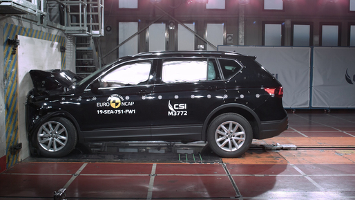 FOTO Trei SUV-uri, Honda CR-V, Mercedes-Benz G Class și Seat Tarraco, au primit 5 stele la testele EuroNCAP
