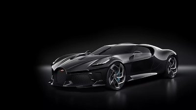 FOTO Bugatti „La Voiture Noire”, singurul model vândut înainte de a fi prezentat la Geneva. Prețul a fost exorbitant
