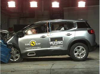 FOTO Citroen C5 Aircross, 4 stele EuroNCAP, în cele mai dure teste din istorie