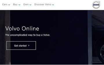 Volvo și-a deschis magazin online, inclusiv pentru credite și leasing