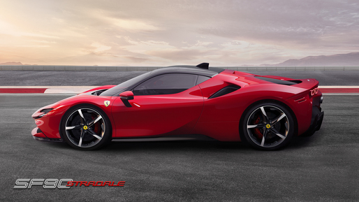 VIDEO Ferrari a prezentat primul său model 4x4, hibrid, cu patru motoare, care poate atinge 340 de kilometri pe oră