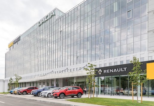 VIDEO & FOTO Cum arată noul sediu al Renault Group din București