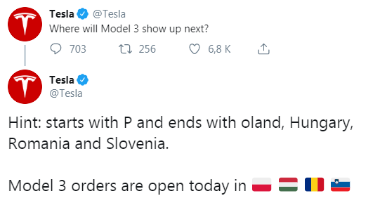 FOTO Oficial - Tesla intră în România 