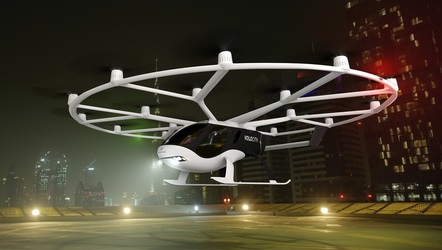 Startup-ul german Volocopter se aliază cu proprietarul Volvo pentru a lansa taxiuri aeriene 