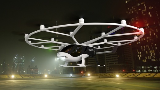 Startup-ul german Volocopter se aliază cu proprietarul Volvo pentru a lansa taxiuri aeriene 