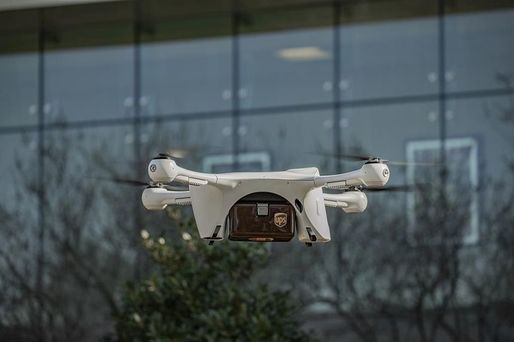 UPS înființează o nouă companie și solicită certificare pentru a oferi servicii de livrare cu drone