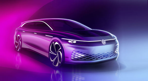 FOTO Volkswagen lansează un nou automobil electric, ID. SPACE VIZZION, la salonul din Los Angeles