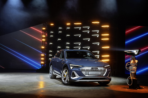 FOTO Audi a lansat al doilea model electric: e-tron Sportback, un SUV coupe