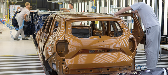 FOTO Dacia a produs Dusterul cu numărul 500.000 din cea de-a doua generație. 1 vehicul la fiecare 54 de secunde
