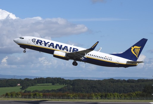 Numărul pasagerilor transportați de Ryanair, în urcare. Creștere substanțială pentru Lauda