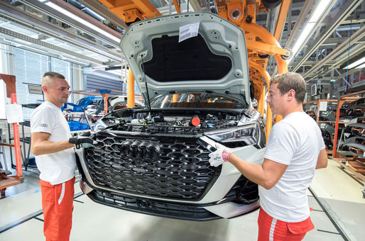 Audi pornește prima uzină, în Ungaria, peste câteva zile