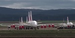 VIDEO Companiile aeriene europene își parchează avioanele în Spania