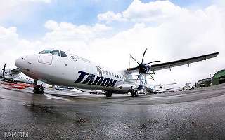 Tarom reia cursele spre Baia Mare, cu un singur zbor pe săptămână