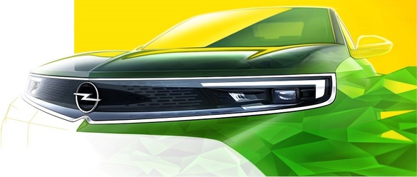 FOTO Primele schițe cu noul Opel Mokka anunță și designul viitoarelor modele ale mărcii