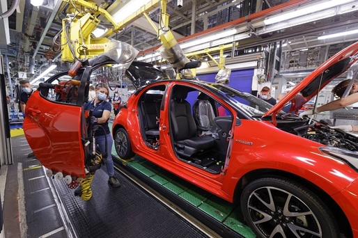 Toyota a demarat producția noului Yaris la uzina din Franța