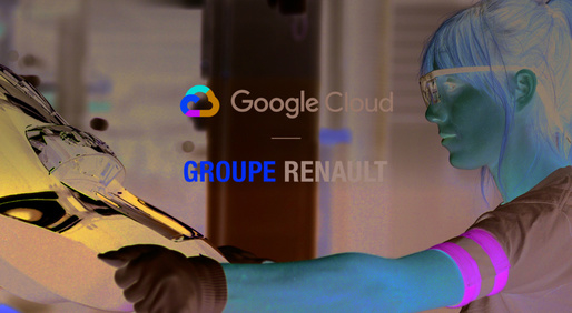 Renault își asigură tranziția la a patra revoluție industrială cu ajutorul Google Cloud