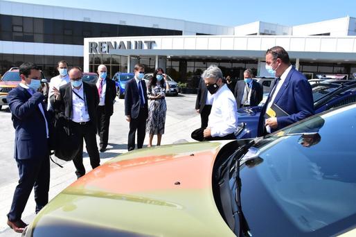 Noul CEO al Renault Group, Luca de Meo, a vizitat unitățile grupului din România