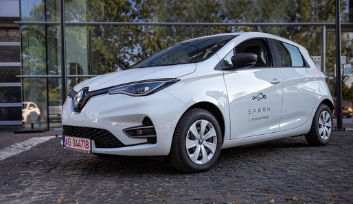 După Skoda, Spark semnează și cu Renault pentru a deveni cea mai mare companie de car sharing din România. Renault vinde 400 de automobile electrice Zoe