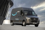 Amazon cumpără 1.800 de furgonete electrice Mercedes-Benz pentru livrări în Europa. Cea mai mare comandă de mașini electrice obținută de producătorul auto german