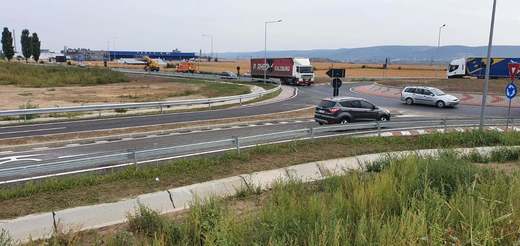 VIDEO CNAIR a deschis circulația pe 7,3 km de drum național din varianta de ocolire a Bacăului