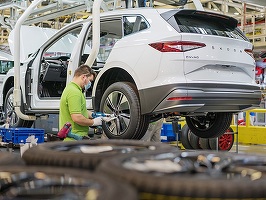 Skoda a demarat producția primului său vehicul exclusiv electric, Enyaq iV, în uzina în care este fabricată și Octavia