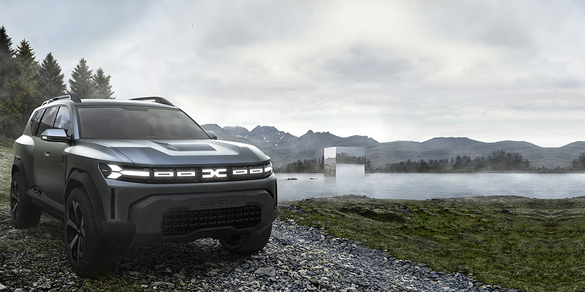 FOTO Surpriză Renault: Dacia Bigster, viitorul SUV compact al mărcii, prezentat sub forma unui concept. Un nou logo al mărcii