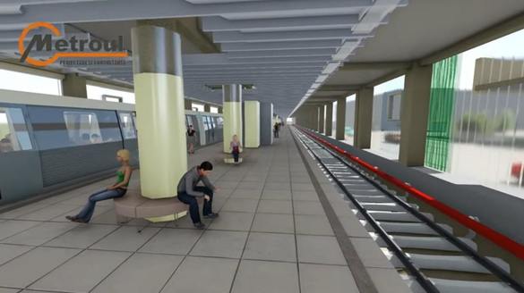 FOTO Încep lucrările la noua stație de metrou de pe Șoseaua Berceni