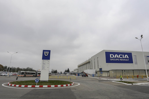 Dacia oprește producția săptămâna viitoare, din cauza crizei de cipuri și semiconductori