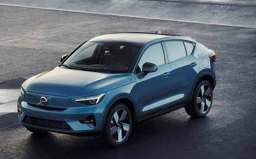 FOTO Volvo a prezentat al doilea model complet electric, C40 Recharge