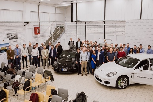 Porsche Engineering Romania pregătește noi angajări în acest an și vrea să readucă programatorii la birou
