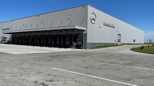 FOTO Mercedes-Benz România, mutare strategică: a deschis un nou centru de logistică, lângă, București, în timp ce și-a închis principalul centru de distribuție, din Oradea
