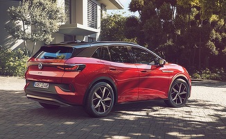 FOTO Volkswagen a prezentat prima versiune sportivă a unui vehicul electric: ID.4 GTX