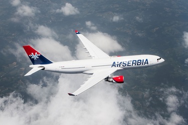 Air Serbia reia zborurile spre România, după o întrerupere de aproape 1 an