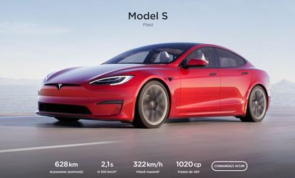 VIDEO & FOTO În locul unei noi generații, Tesla a lansat Model S Plaid, o versiune mai performantă a sedanului său vechi de 10 ani. "Se încarcă atât de repede, în timp ce vei bea o ceașcă de cafea.”