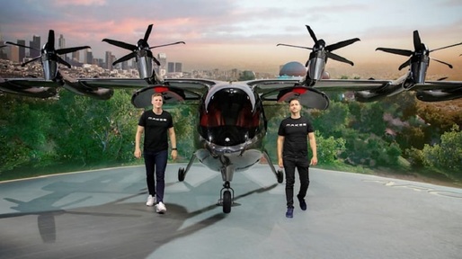 VIDEO Archer Aviation a prezentat primul său taxi zburător, numit ”Maker”, într-un debut în stilul Tesla