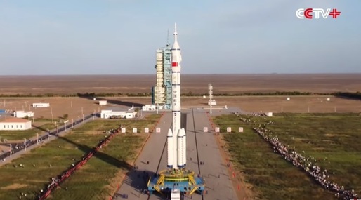 Stația spațială chineză în construcție va primi primul echipaj