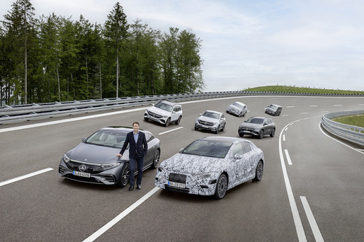 Daimler va investi 40 miliarde euro în producția de mașini electrice, dar nu vrea să vorbească despre ultimul motor cu combustie