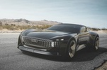 VIDEO Audi a prezentat vehiculul concept Skysphere, care îmbină tehnologii de tipul Batmobile cu caracteristici de design agresive