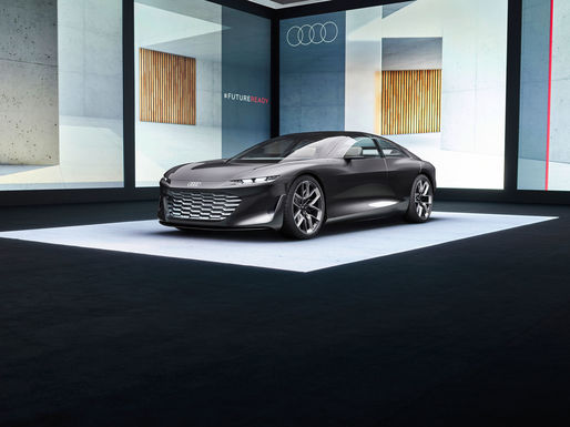 FOTO & VIDEO Audi lansează al doilea concept-car, grandsphere: „Un jet privat pentru șosea”