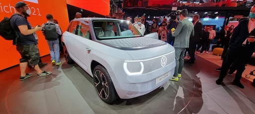 FOTO Corespondență din München - Una dintre surprize: VW a prezentat conceptul ID.LIFE, care anticipează un corespondent electric al lui Polo