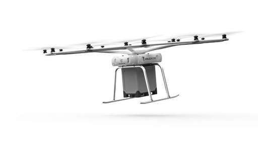 VIDEO Compania germană Volocopter a prezentat în premieră o dronă cargo, într-un zbor-test în public
