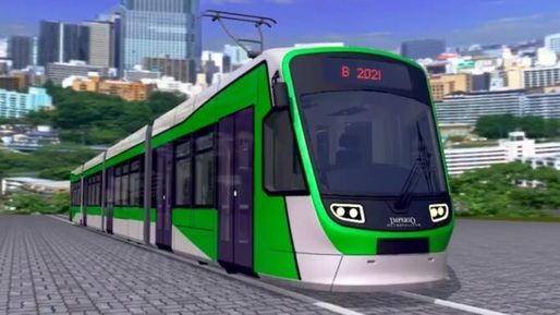 VIDEO Primele imagini cu prototipul noilor tramvaie din București